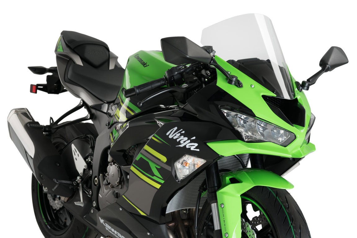 Puig R-Racer Windscreen - 2013-2020 Kawasaki Ninja ZX-6R - 3629*
